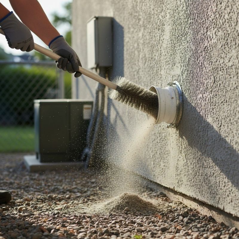 Dryer Vent Cleaning detail