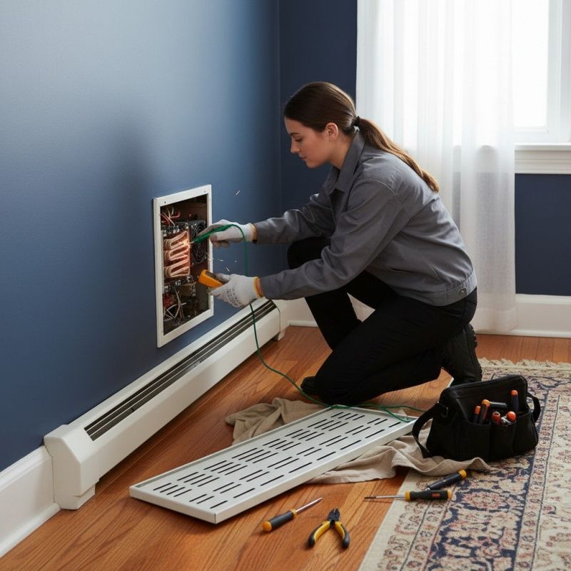 Electric Heating Repair detail
