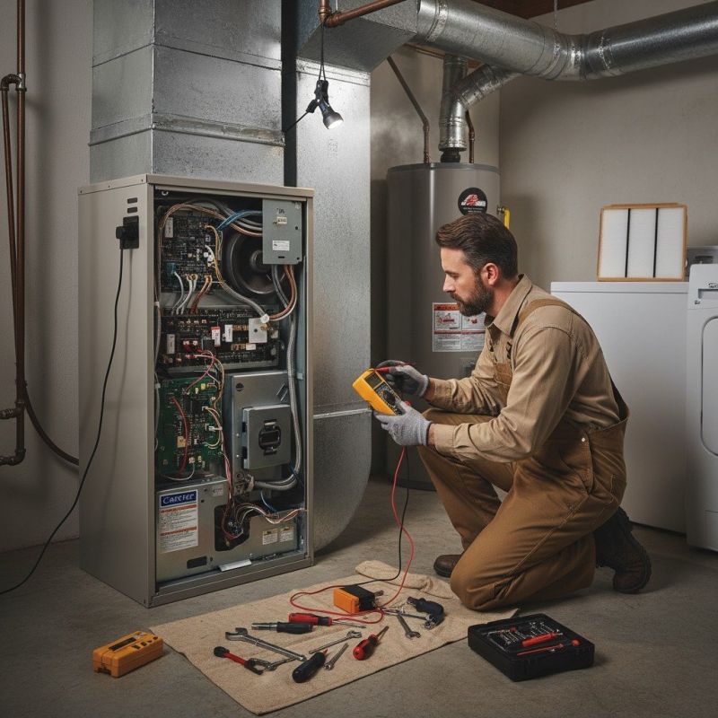 Gas Furnace Repair detail