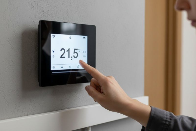 Thermostat Installation detail