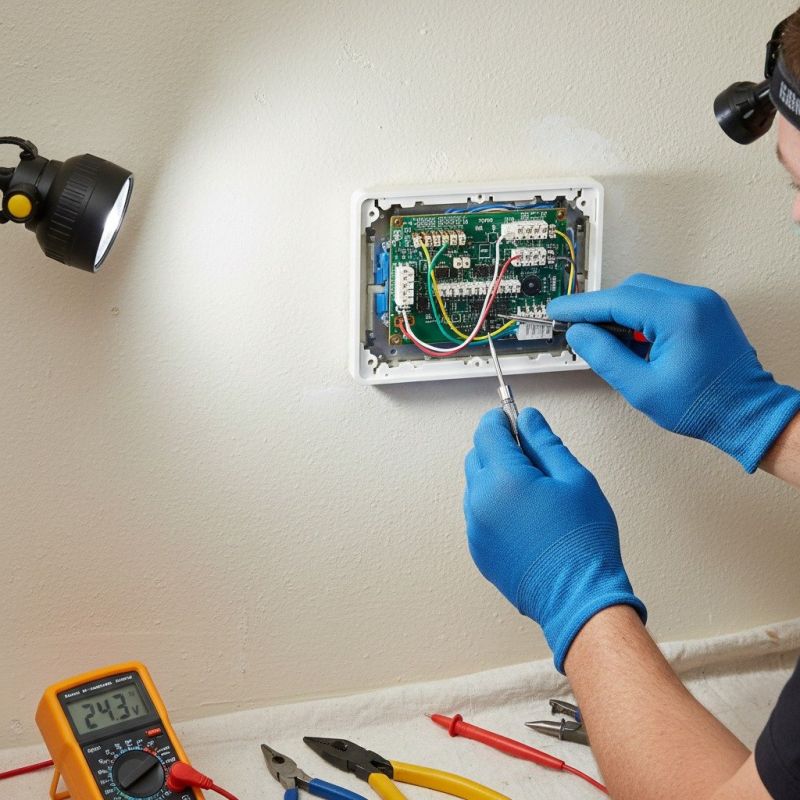 Thermostat Installation detail